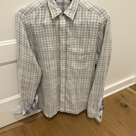 Faherty reversible shirt, size large - Picture 3 of 3